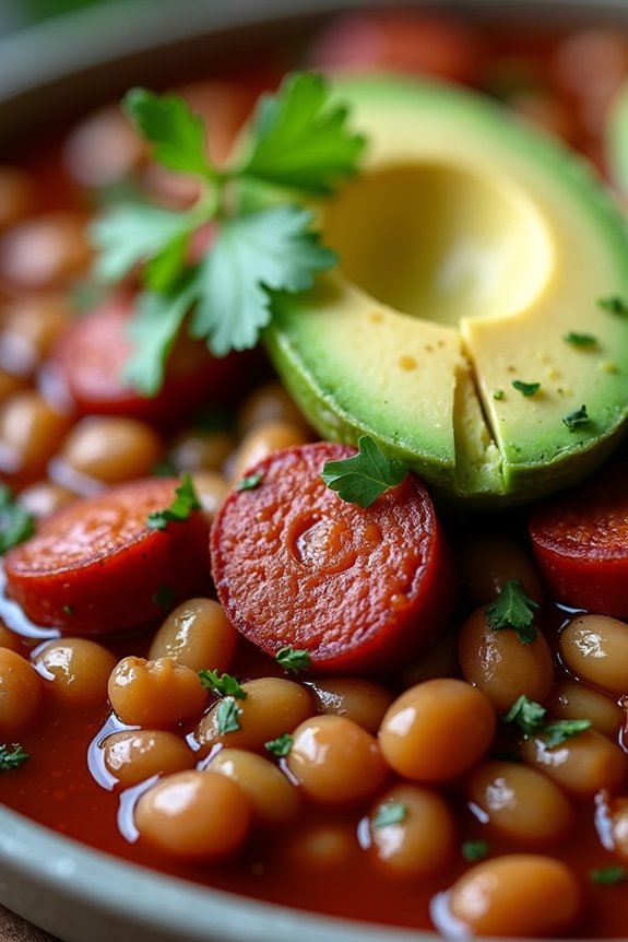 hearty colombian bean dish