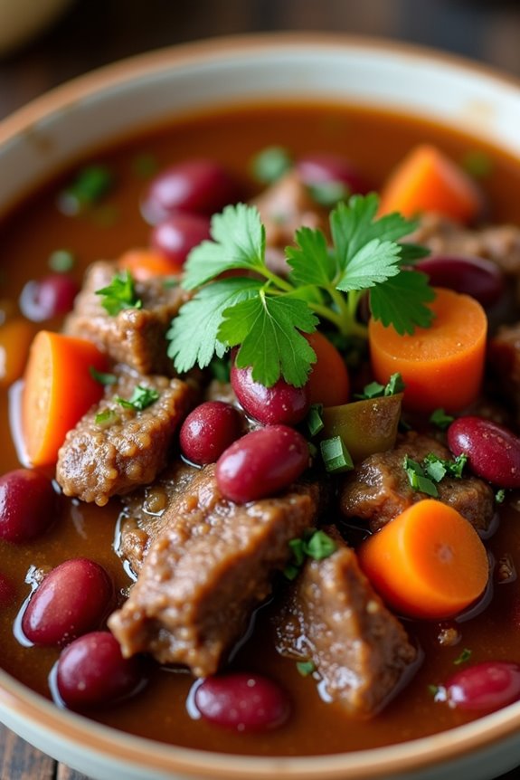 hearty colombian beans recipe