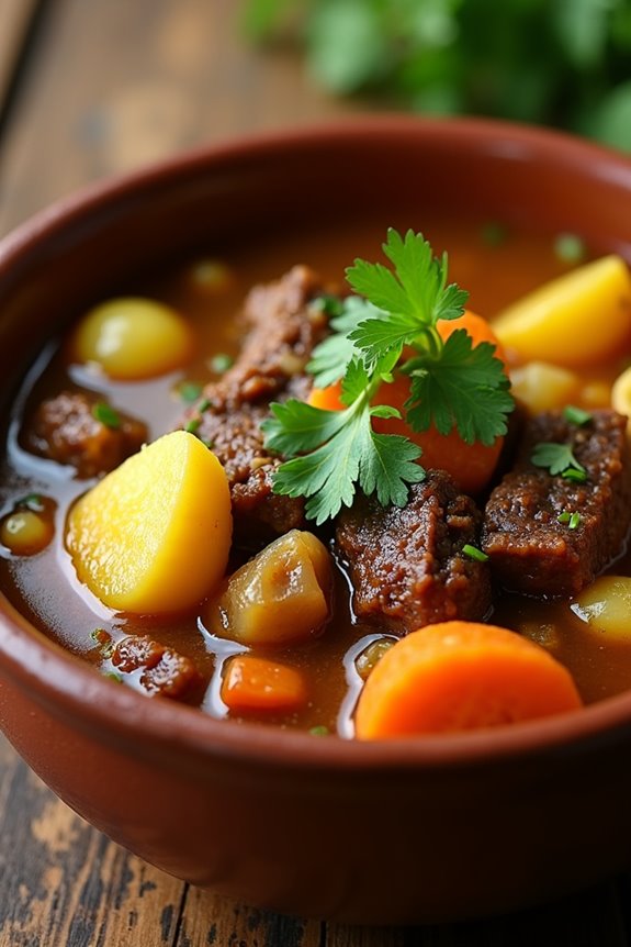 hearty colombian beef soup