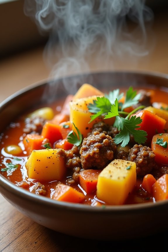hearty colombian beef stew