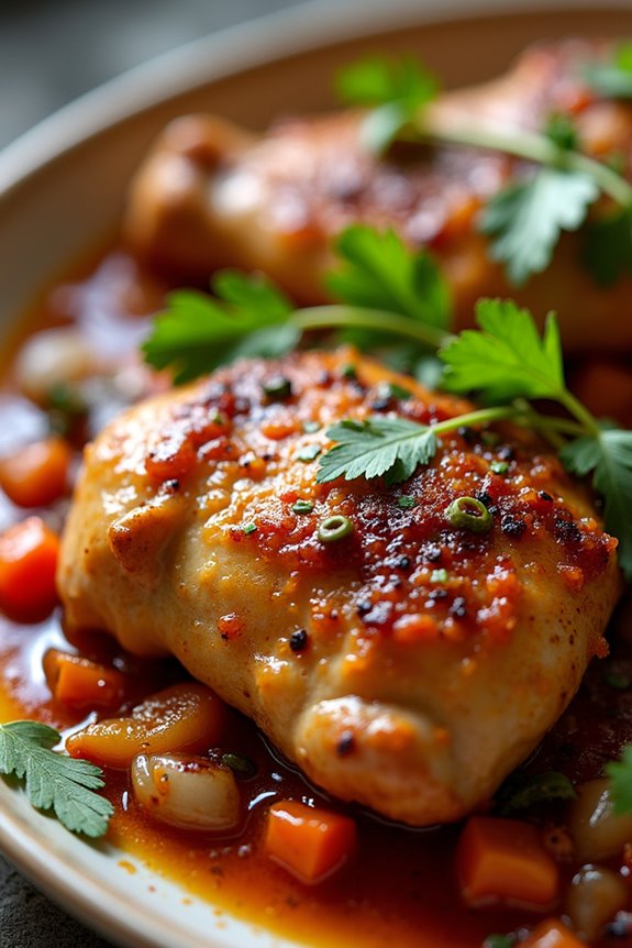 hearty colombian chicken dish