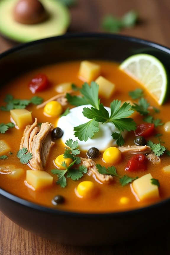 hearty colombian chicken soup