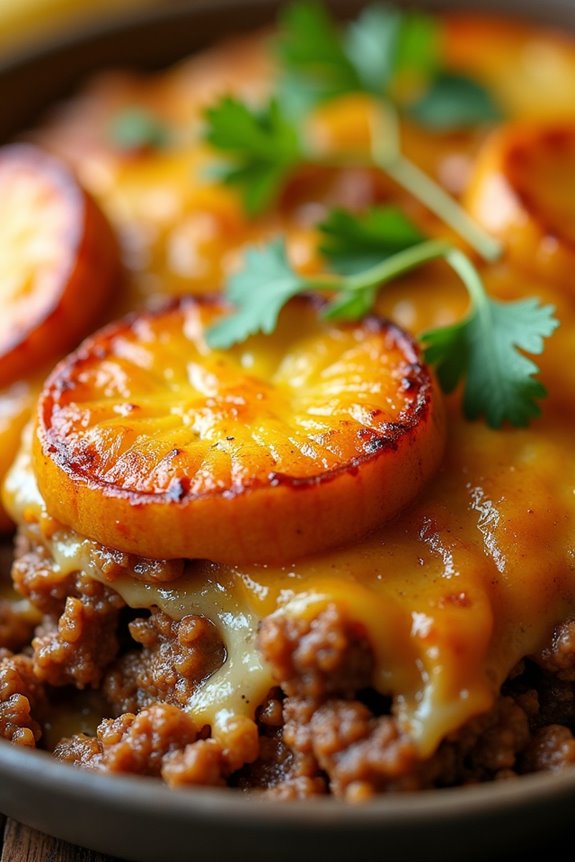 hearty colombian ground beef casserole