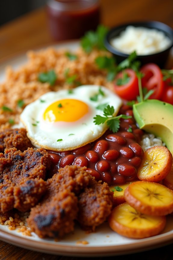 hearty colombian platter experience