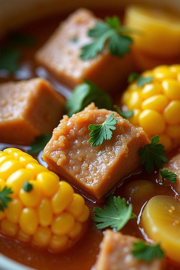 hearty colombian pork stew