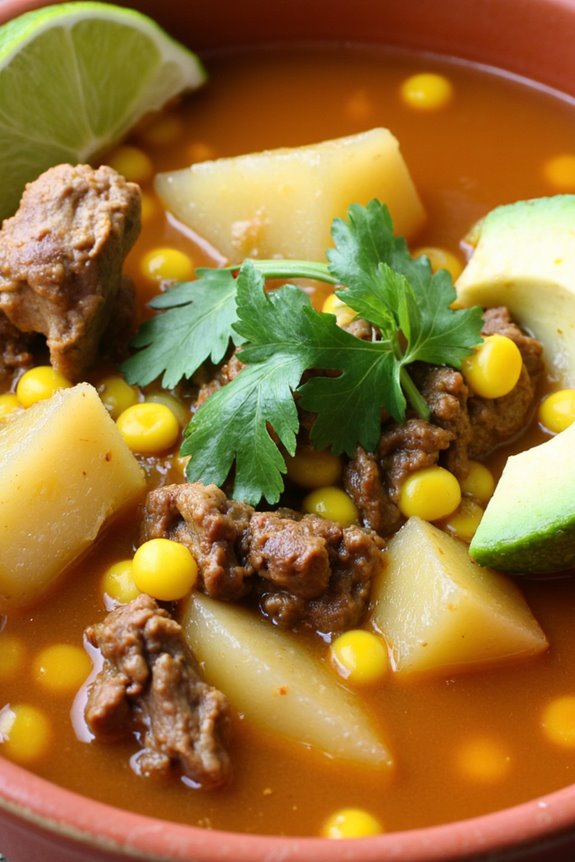 hearty colombian stew experience