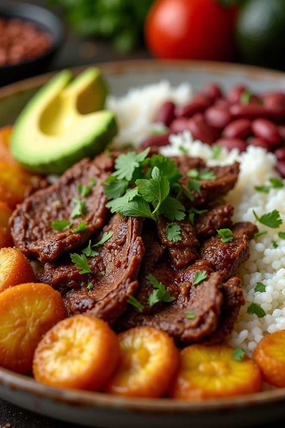 hearty colombian traditional dish