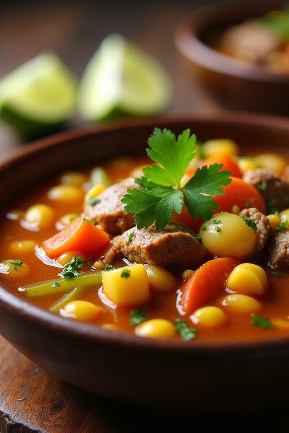 hearty comfort food stew