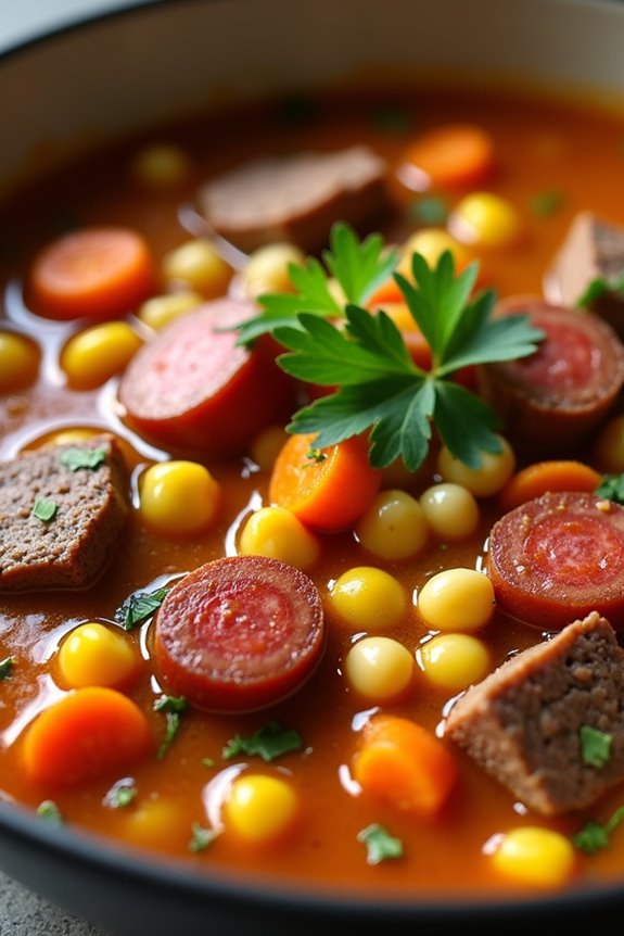 hearty communal argentine stew