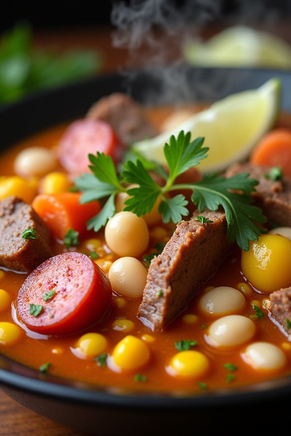 hearty communal argentinian stew