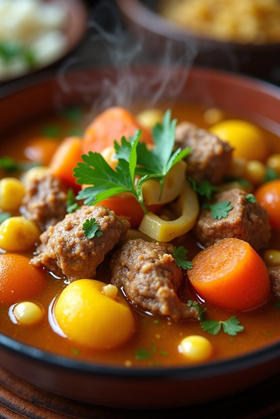 hearty dominican meat stew