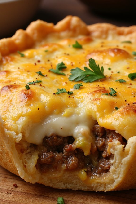 hearty layered potato pie