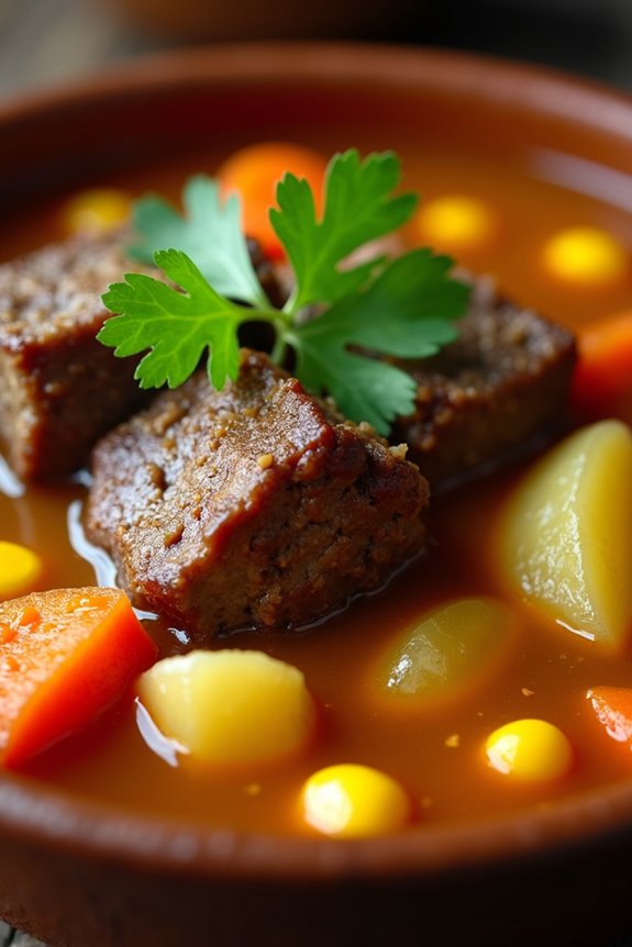 hearty mexican beef soup
