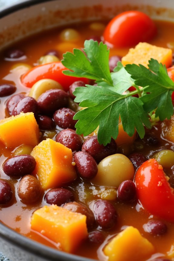 hearty peruvian bean stew