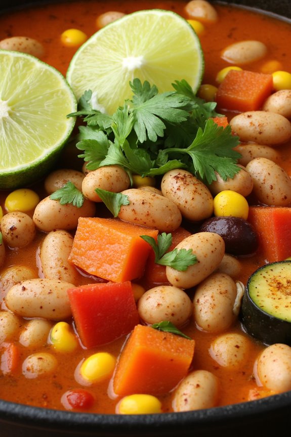 hearty peruvian bean stew