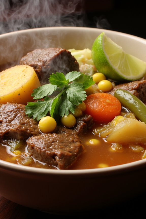 hearty peruvian beef stew