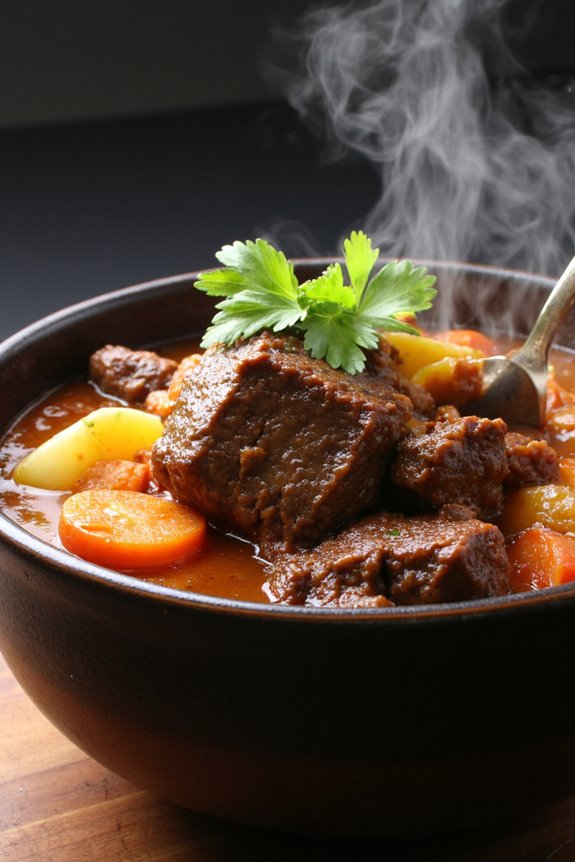 hearty peruvian beef stew