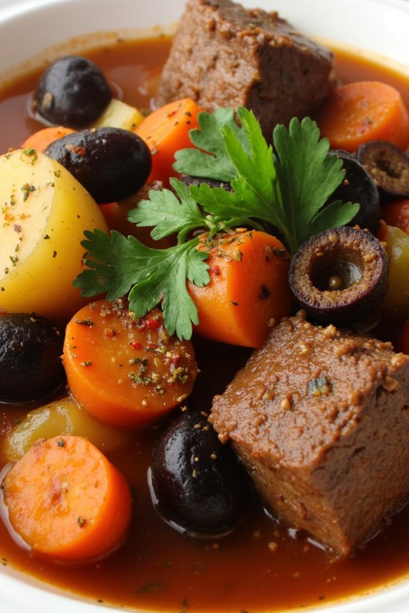 hearty peruvian beef stew