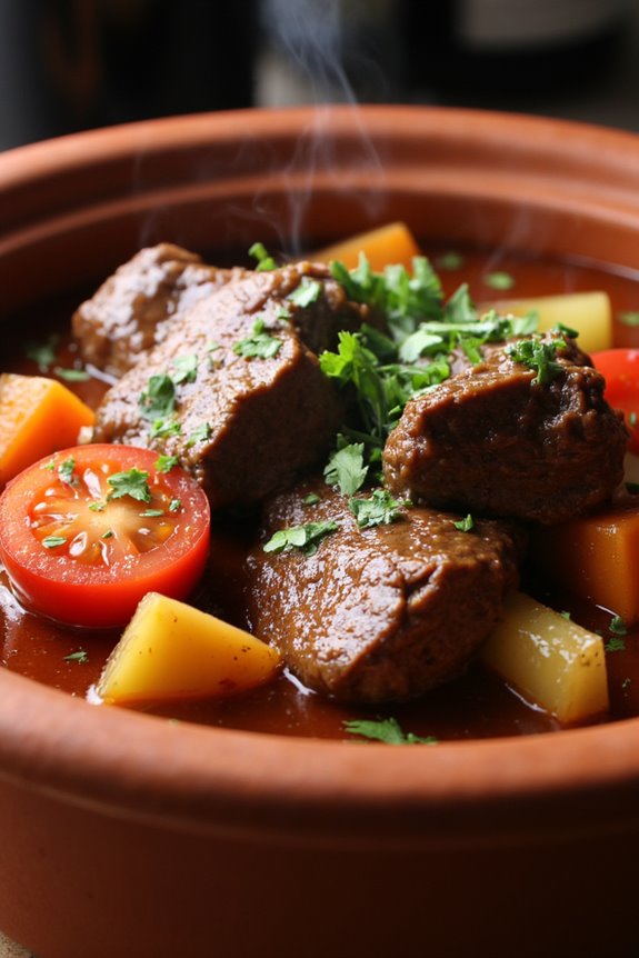 hearty peruvian beef stew