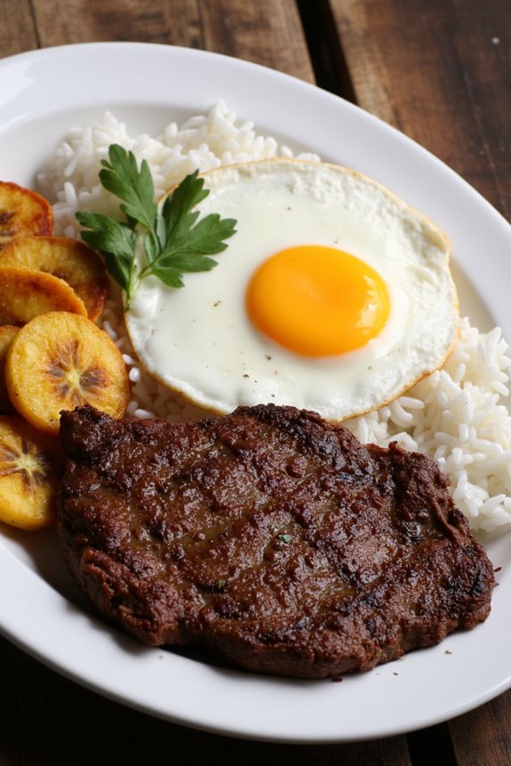 hearty peruvian steak dish
