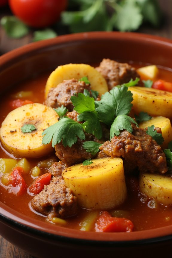 hearty plantain stew recipe