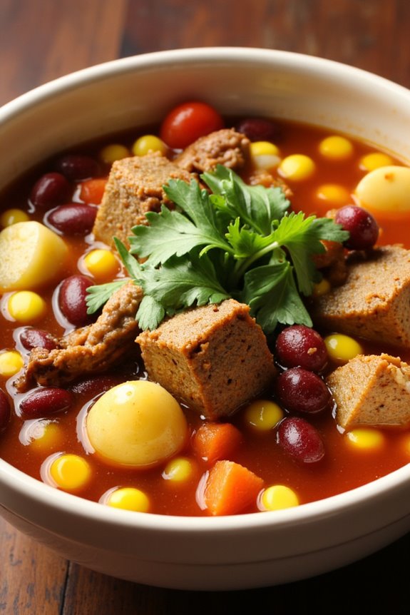 hearty pork and bean stew