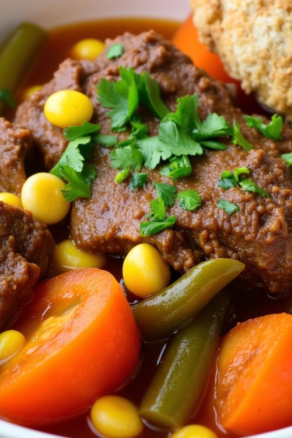hearty spicy beef stew