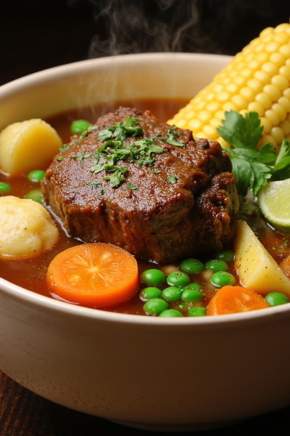 hearty traditional peruvian soup