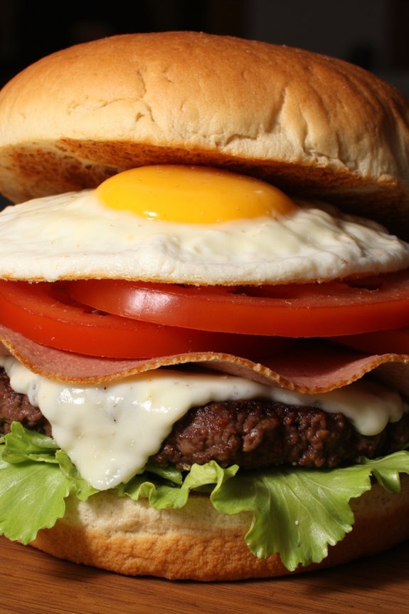 hearty uruguayan beef sandwich