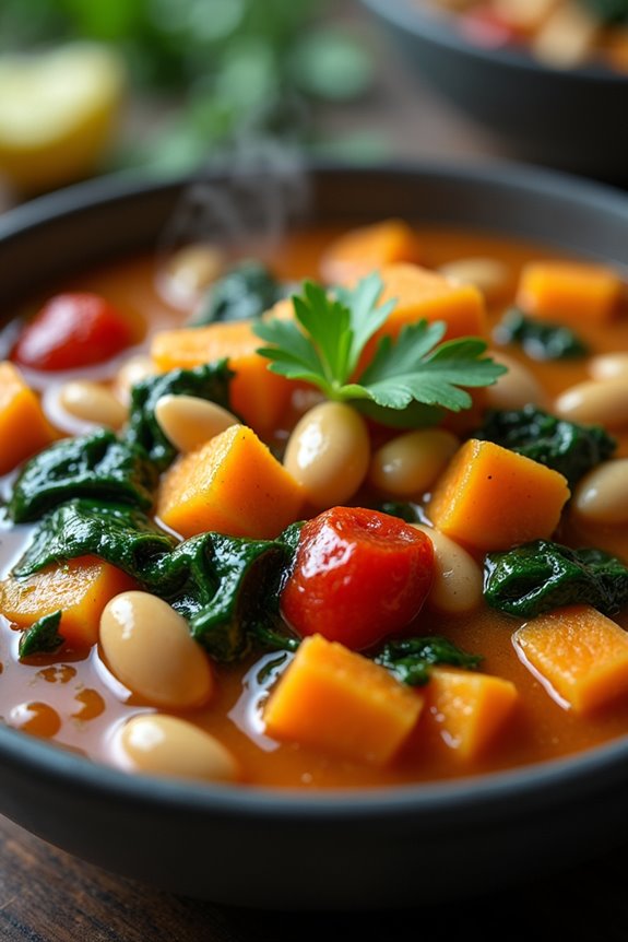 hearty vegan bean stew