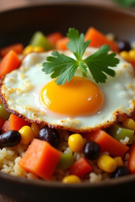 hearty vegetable rice dish