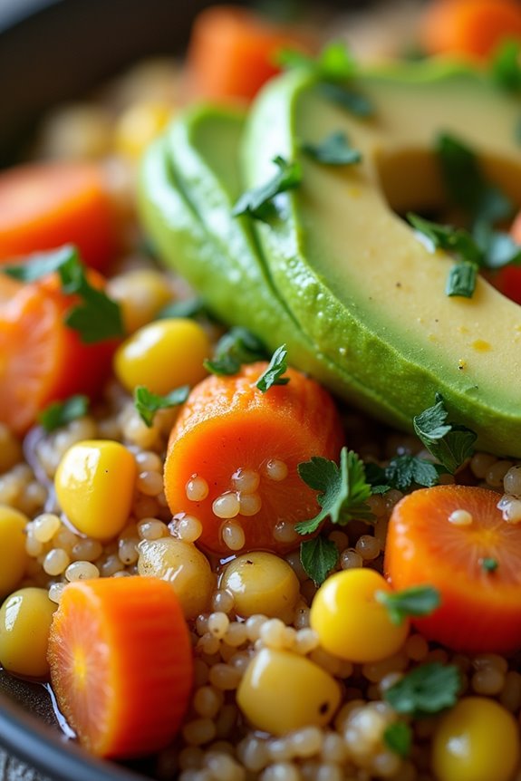 hearty vegetarian quinoa stew