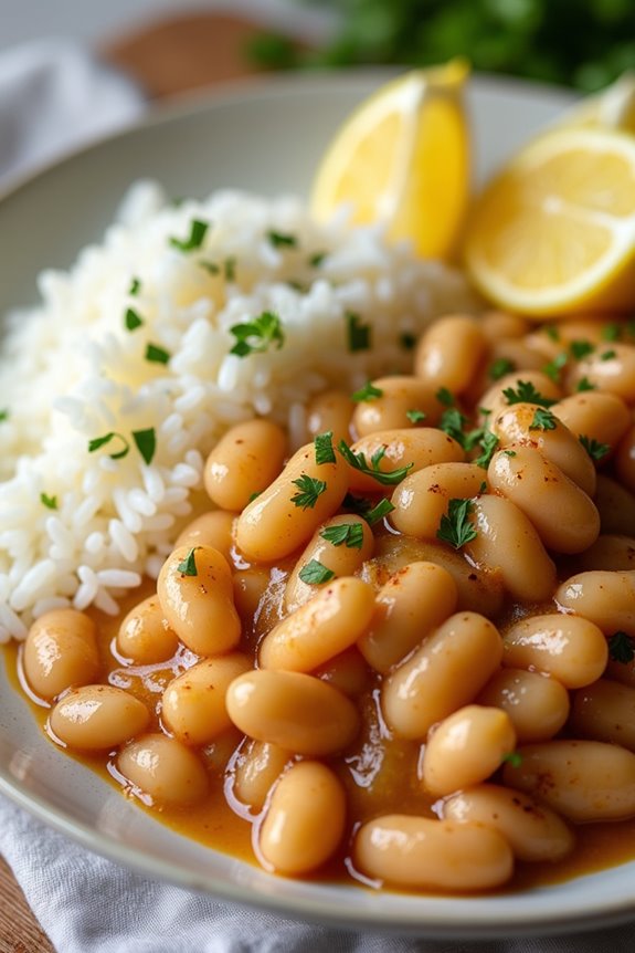hearty white beans dish