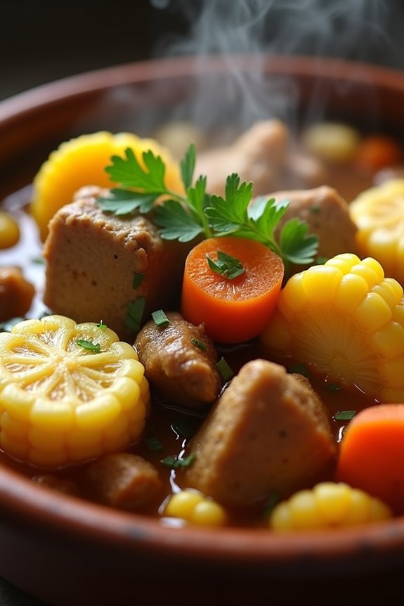 hearty yuca stew recipe