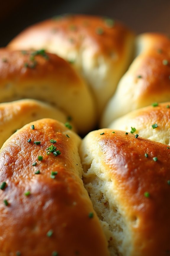 herb infused cheesy bread delight