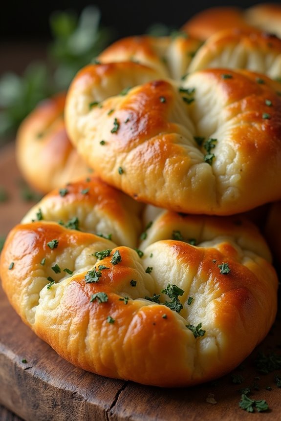 herb infused cheesy colombian bread