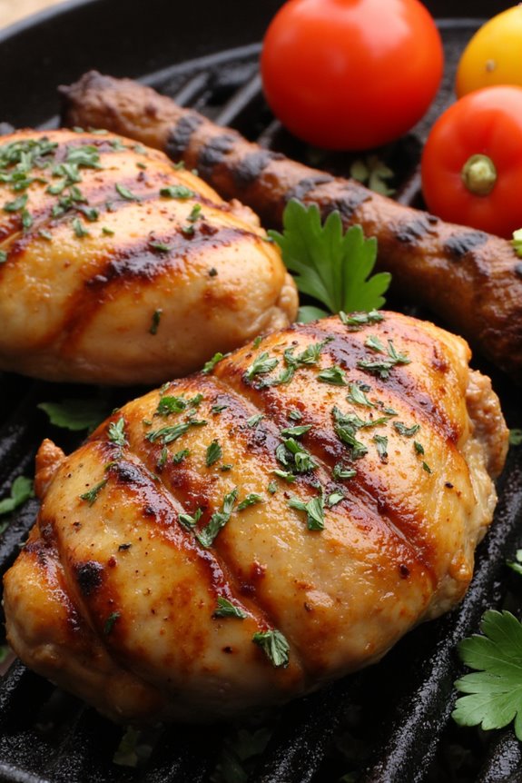 herb marinated chicken thighs delight
