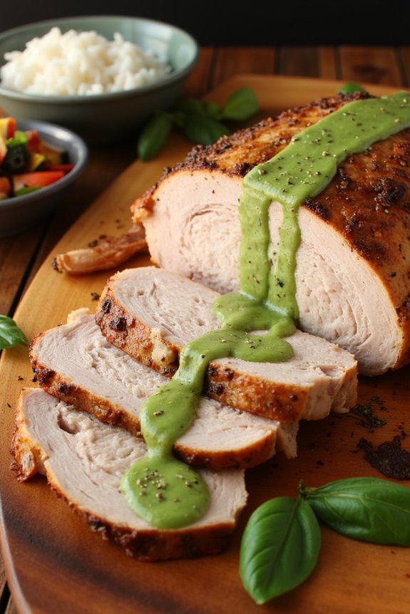 huacatay sauce turkey delight