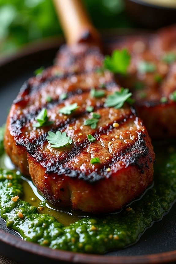 lamb picanha with chimichurri
