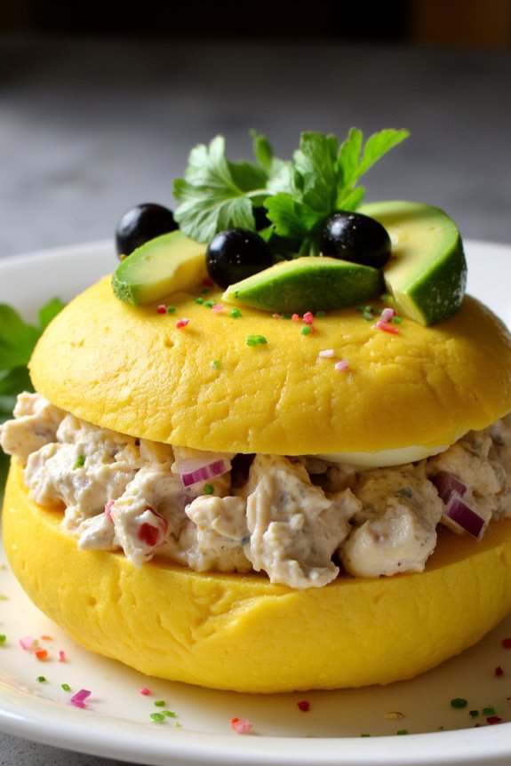 layered potato tuna dish