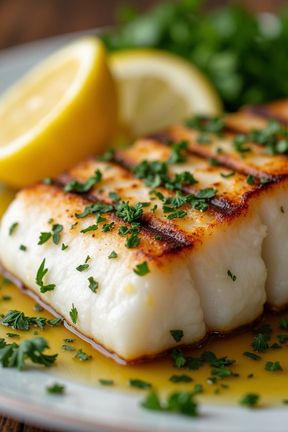 lemon herb grilled fish