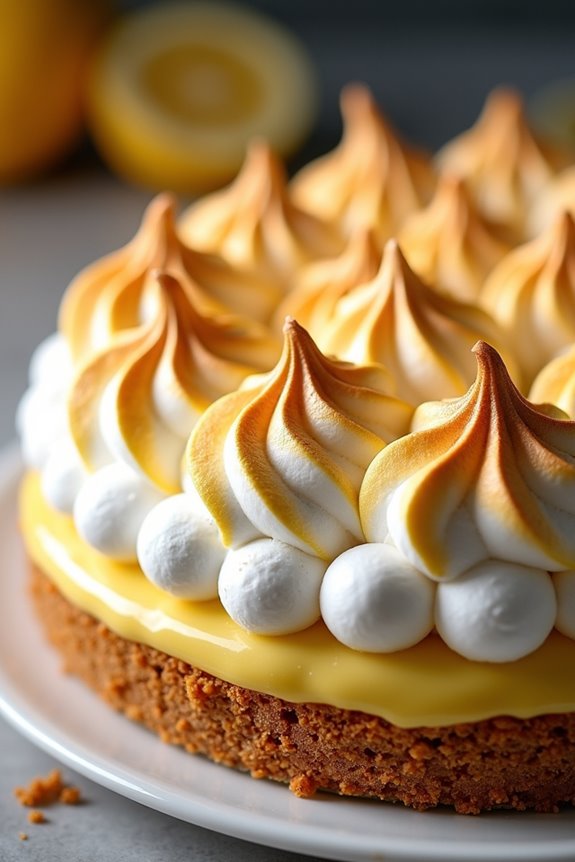 lemon pie with meringue
