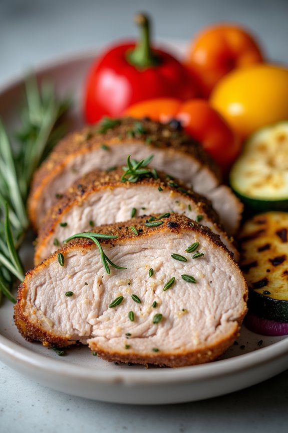 lemon rosemary pork loin