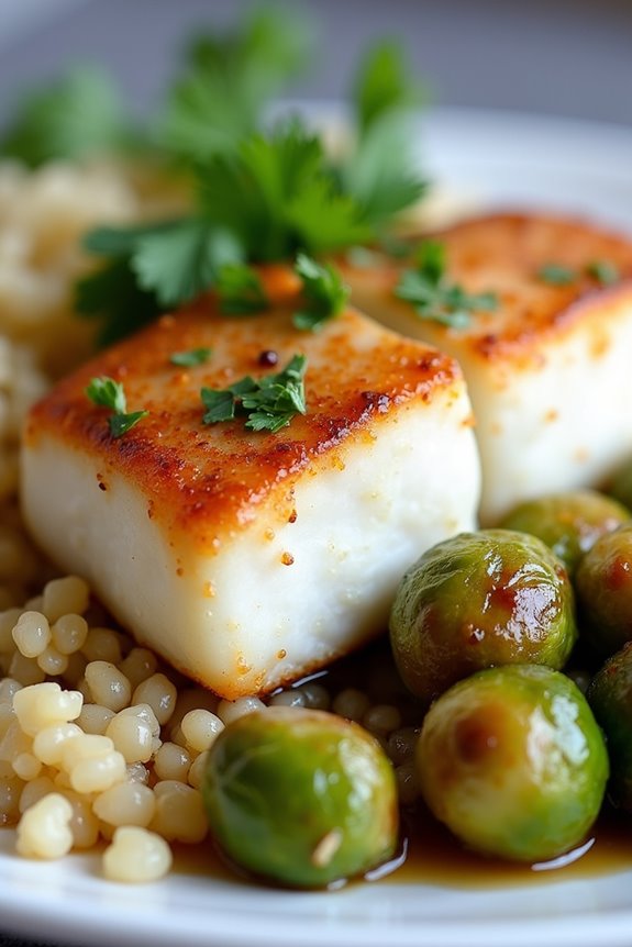 luxurious fish nutritious sides