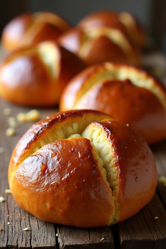 maple glazed chilean bread