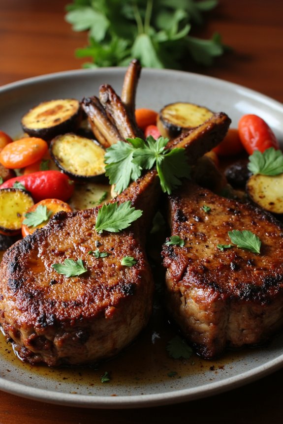 marinated lamb chop perfection