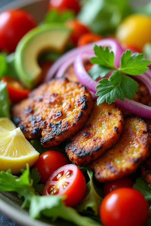 matambre salad with vegetables
