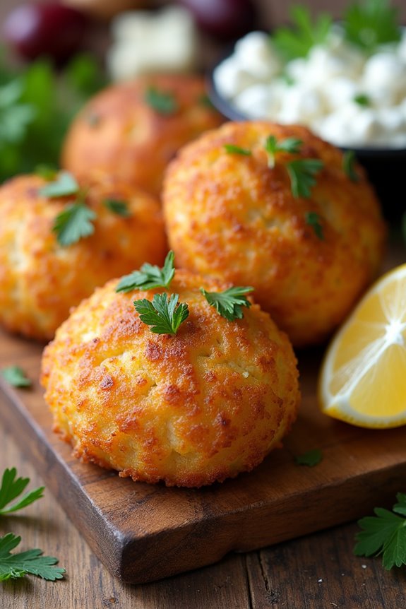 mediterranean cod fritters recipe