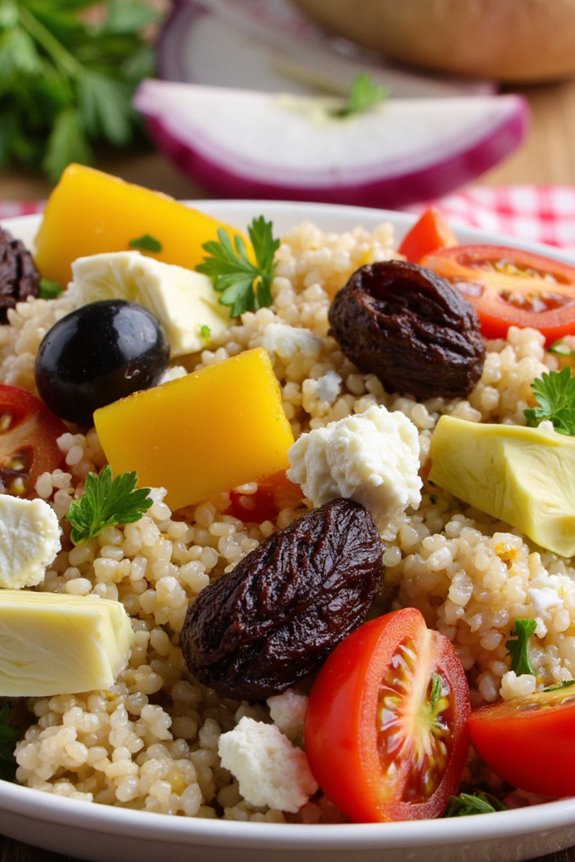 mediterranean quinoa salad recipe
