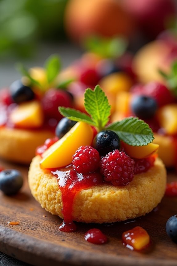 mini corn arepas delight